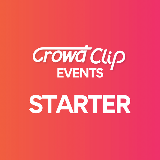 CrowdClip Events - Starter