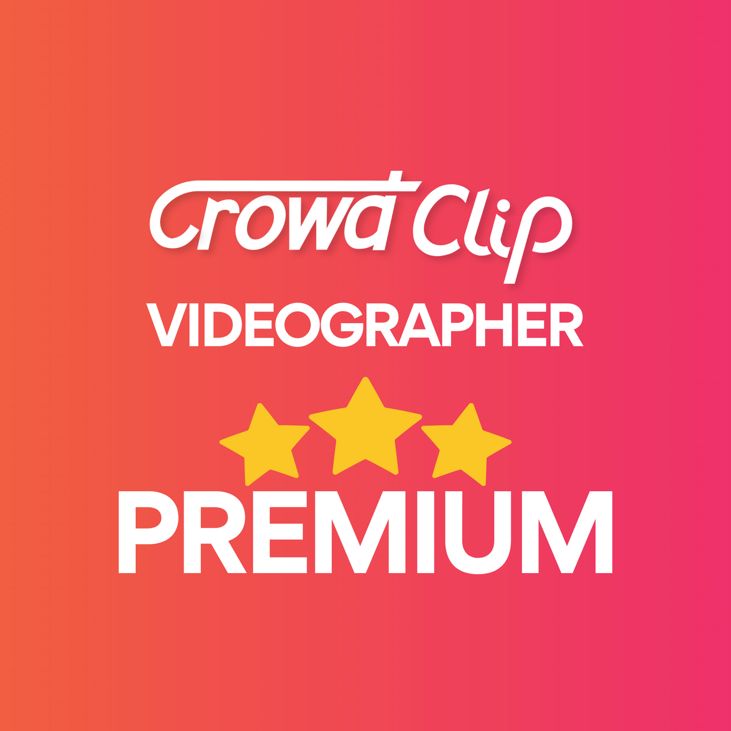 CrowdClip Videographer - Premium